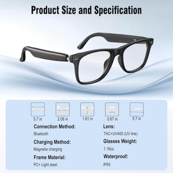 AI Translation Smart Glasses: 164 Languages & Color-Changing Lenses - Image 9