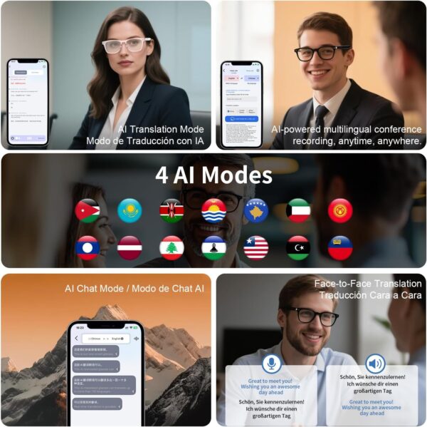 AI Translation Glasses: Real-Time Translation in 160+ Languages - Image 6