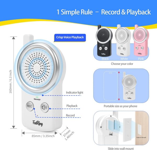 50 Seconds Voice Recorder: Portable Mini Audio Device - Image 2