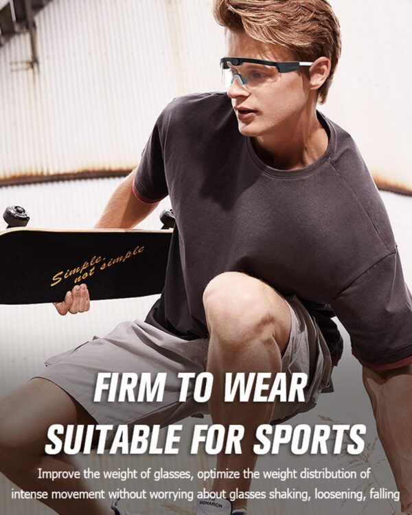 4K Camera Glasses: UV Protection & Hands-Free Recording - Image 7