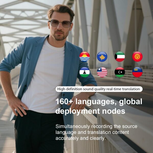 AI Smart Glasses: Photochromic Lenses with Real-Time Translation - Image 3