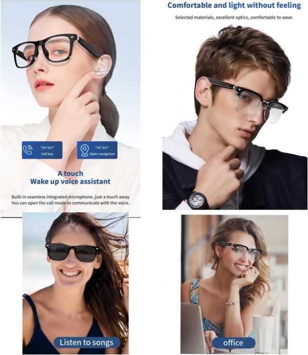 IVY TWS Smart Bluetooth Glasses - Audio & Eye Protection - Image 5