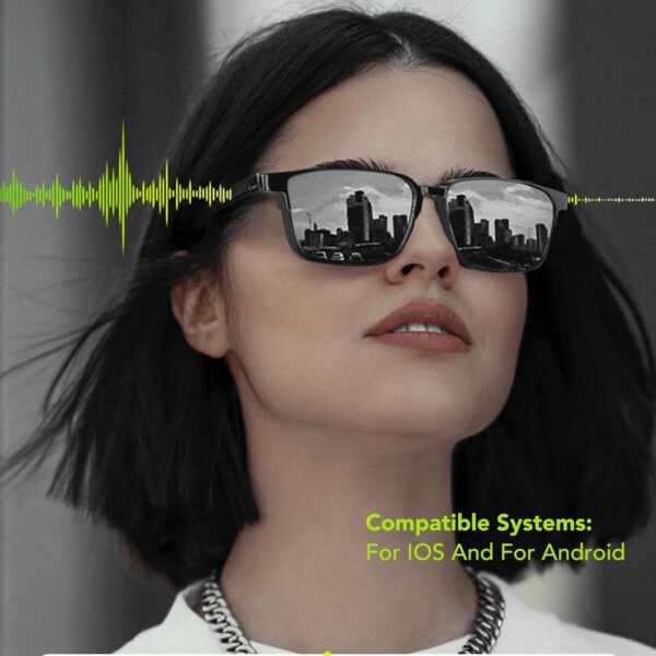 Smart Glasses with IP5 Waterproof & Night Vision - Image 6