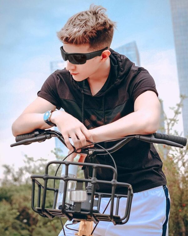 Smart Glasses with Bluetooth for Athletic Activities - Image 3