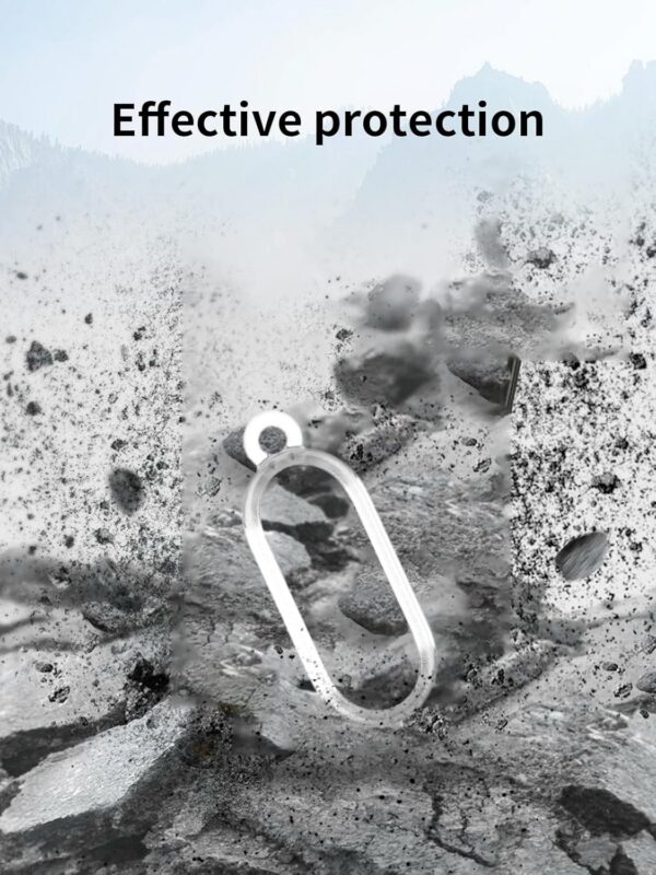 PLAUD NotePin AI Case: TPU Protective Cover with Keychain - Image 2