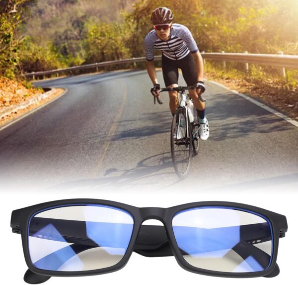 Dpofirs Bluetooth Audio Glasses: Open Ear Sound & Blue Light Protection - Image 4
