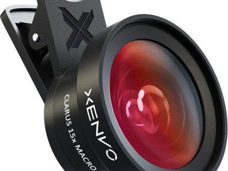 Pro Lens Kit: Wide Angle, Macro & LED for iPhone/Android