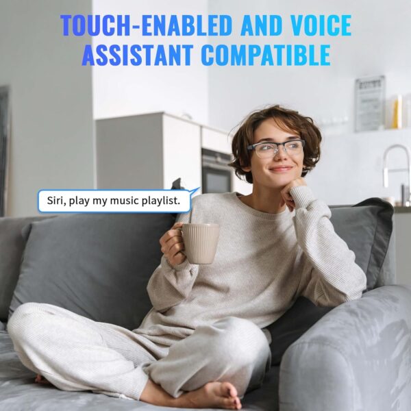 Bluetooth Audio Smart Glasses - Blue Light Protection & Audio - Image 6