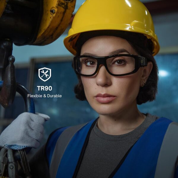 Lucyd Armor Smart Safety Glasses: Bluetooth TR90 Protection - Image 6