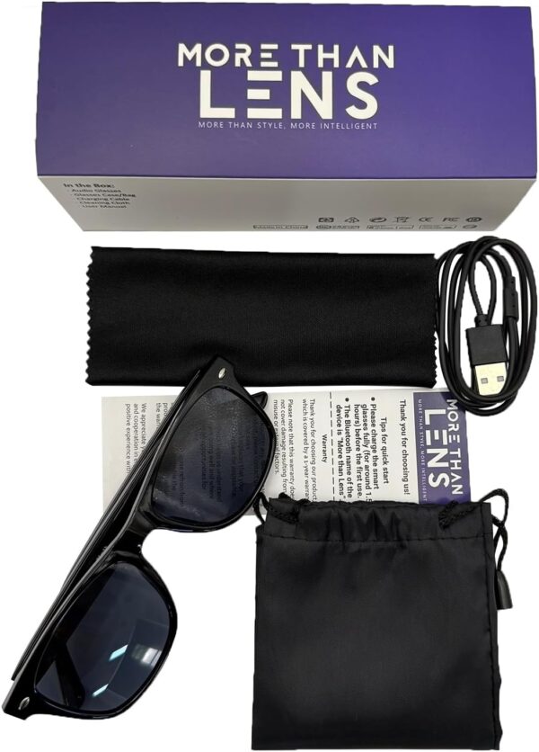 Smart Bluetooth Sunglasses: Audio & UV Protection in One - Image 7