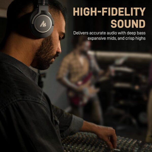MAONO DM40 Wireless AI Mic + MH700 Studio Monitor Headphones - Image 6