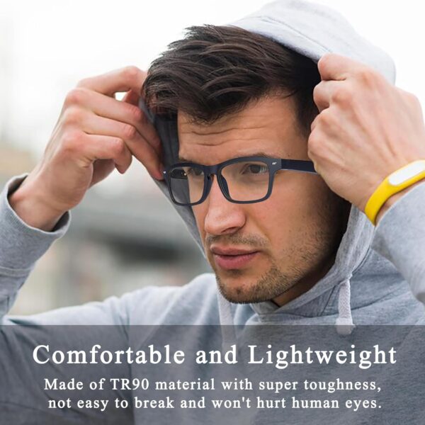 Smart Glasses with Bluetooth 5.3: Blue Light Filtering & Open-Ear Sound - Image 6