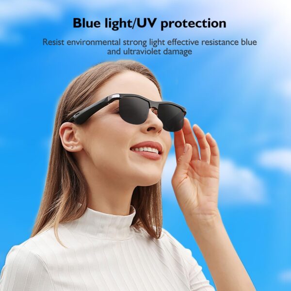 Smart Polarized Sunglasses with Bluetooth Built-in Mic - Image 5