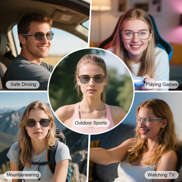 Smart Glasses with Touch Control & Anti-Blue Light Protection - Image 6