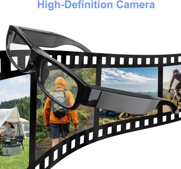 2K HD Camera Glasses Outdoor Sports Wearable Portable with Camera... - Image 6