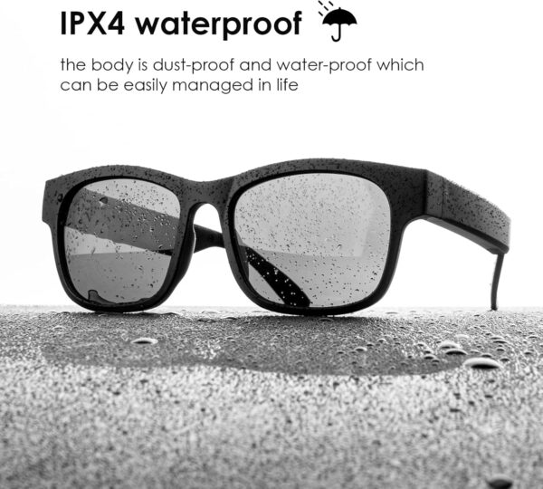 Bluetooth Audio Sunglasses with Open Ear Design - Image 3