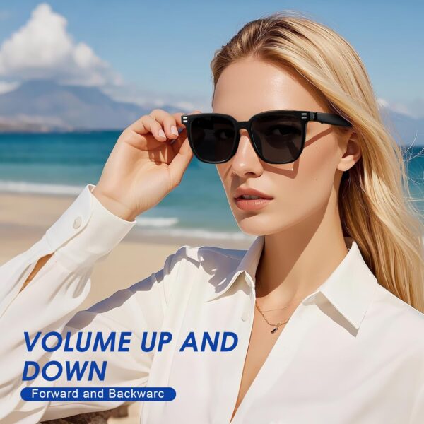 Smart Glasses - Anti Blue Light & Photochromic Bluetooth Sunglasses, UV... - Image 4