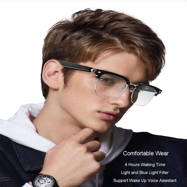 Men's Bluetooth Glasses with Voice Control & Open Ear Audio - Image 5