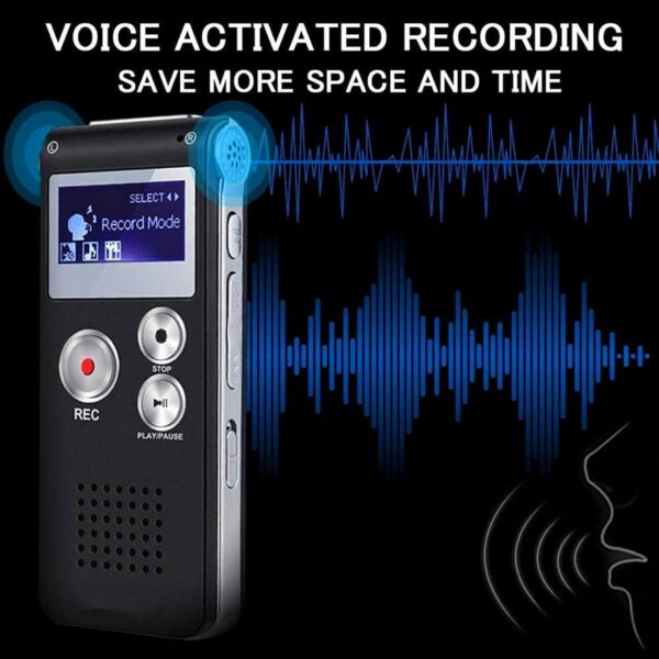 32GB Voice Recorder: Portable Audio Recording Device - Image 4