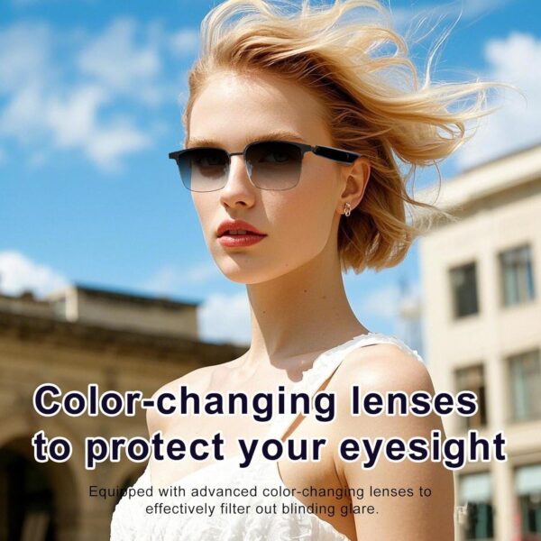 Bluetooth Smart Glasses: Color-Changing, Music, Remote Control - Image 7