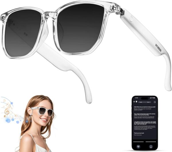 AI Smart Glasses: Translation, Music & AI Assistant