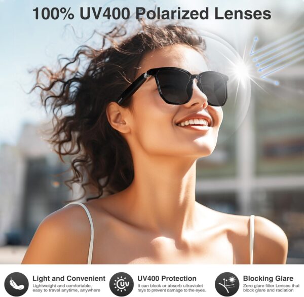 AI Smart Glasses: 150+ Languages, Chat GPT, 9H Battery - Image 4