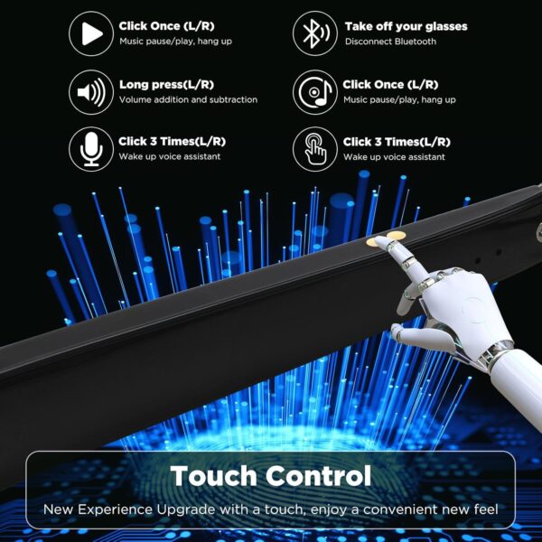 Anpress Smart Glasses: AI Translator with 164 Languages - Image 6