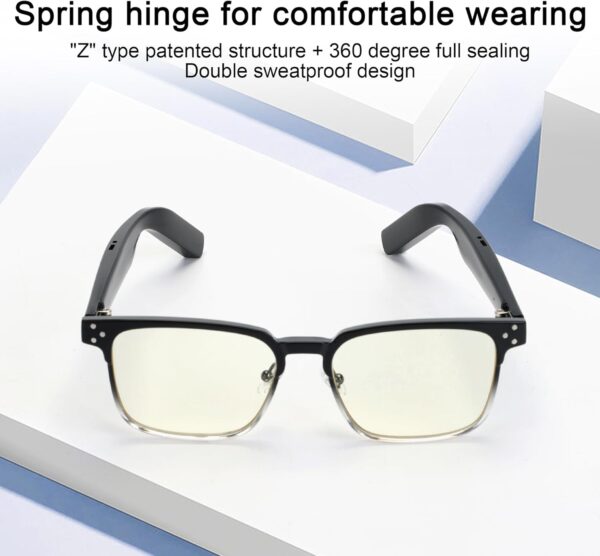Smart Bluetooth Audio Glasses with Open-Ear Sound & Voice Control - Image 3