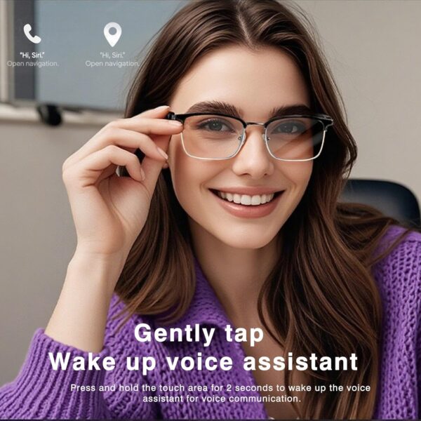 Bluetooth Smart Glasses: Color-Changing, Music, Remote Control - Image 5