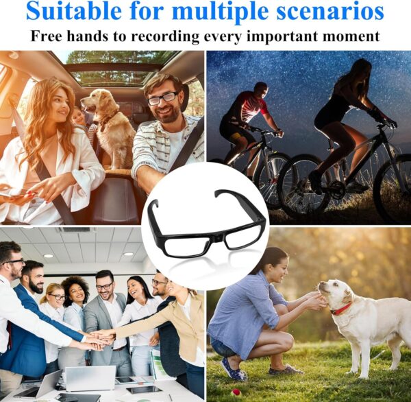 Camera Glasses Outdoor Sport Action 1080P HD Video Glasses - Image 7