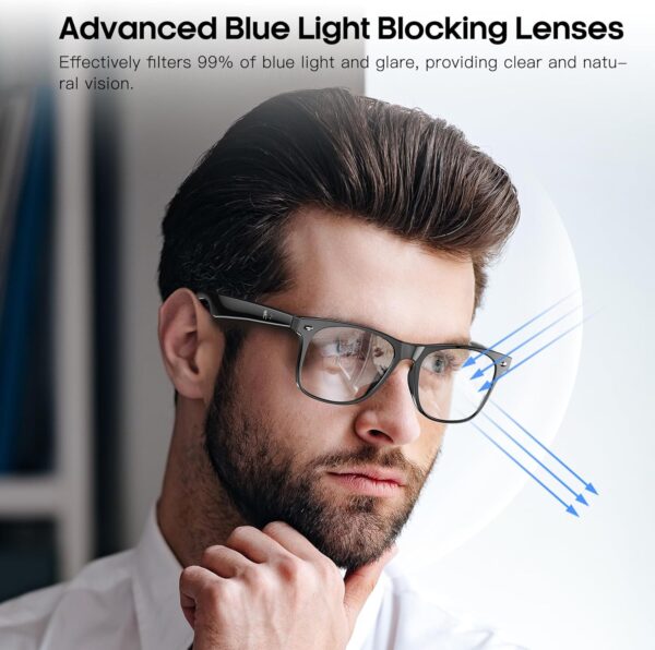 AI Translation Smart Glasses: 160 Languages, Blue Light Blocking - Image 4