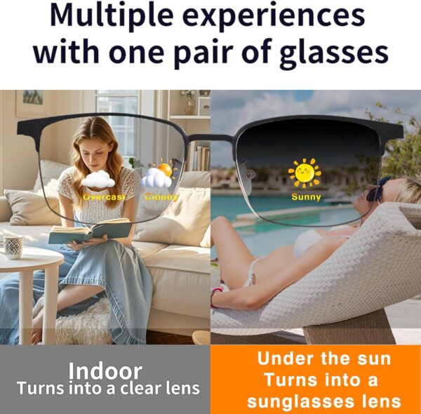 Bluetooth Smart Glasses: Color-Changing, Music, Remote Control - Image 3