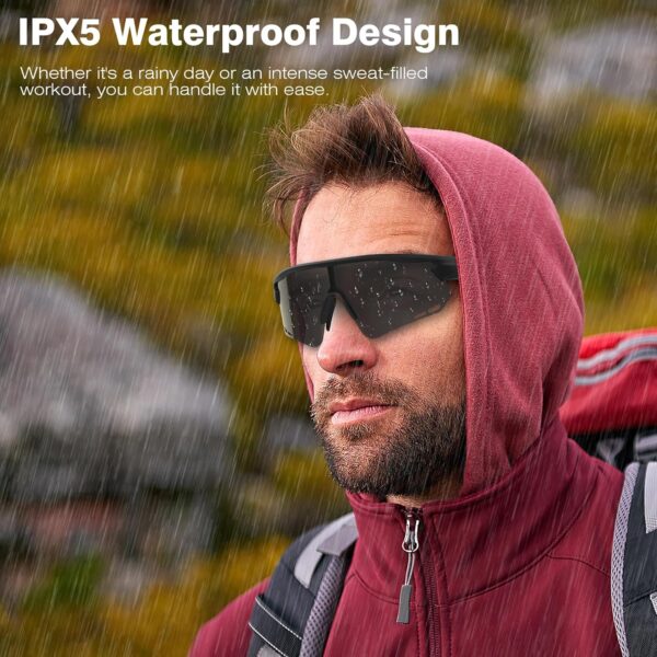 Polarized Bluetooth Smart Sunglasses: UV400 Protection & Audio - Image 3