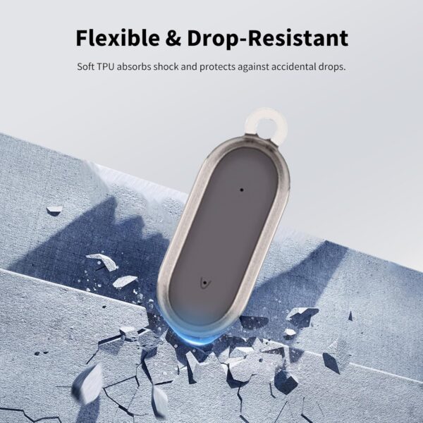 PLAUD NotePin Case: Clear TPU Protection with Lanyard - Image 4