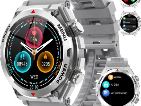 Military Smart Watch for Men: 1.52 HD Call-Enabled Fitness Tracker