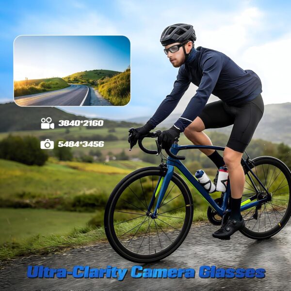 2025 Upgrade Camera Glasses 4K: Smart Glasses for Men & Women - Image 2