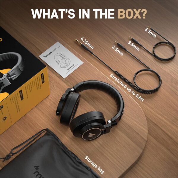 MAONO DM40 Wireless AI Mic + MH700 Studio Monitor Headphones - Image 9