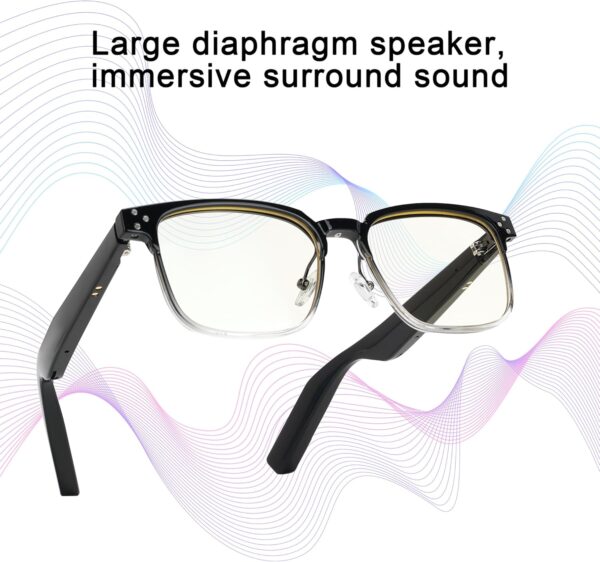 Smart Bluetooth Audio Glasses with Open-Ear Sound & Voice Control - Image 2