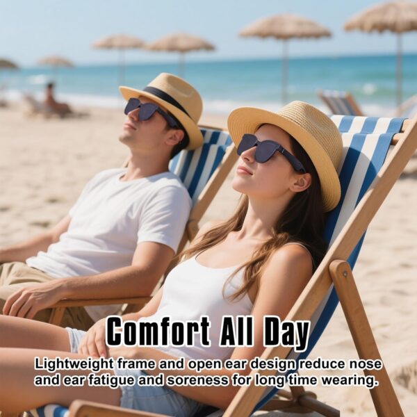 Smart Bluetooth Sunglasses with UV400 Polarized Lenses - Image 4