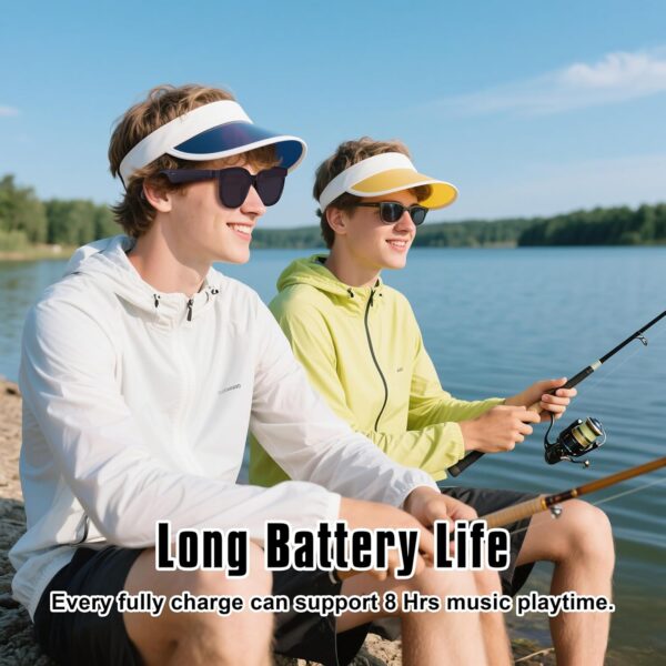Smart Bluetooth Sunglasses with UV400 Polarized Lenses - Image 5
